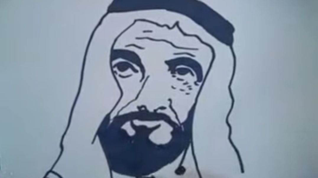 ⁣Sheikh_Khalifa_bin_Zayed_bin_Sultan_Al_Nahyan_Drawing(360p)