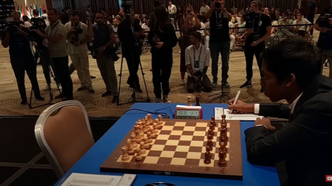 Shortest Game of Praggnanandhaa &amp;amp; Magnus Carlsen in World Cup _ Finals Game 2