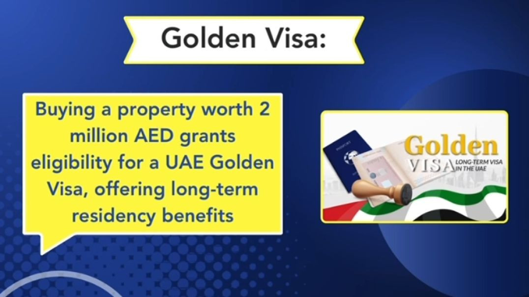 ⁣DUBAI Golden Visa